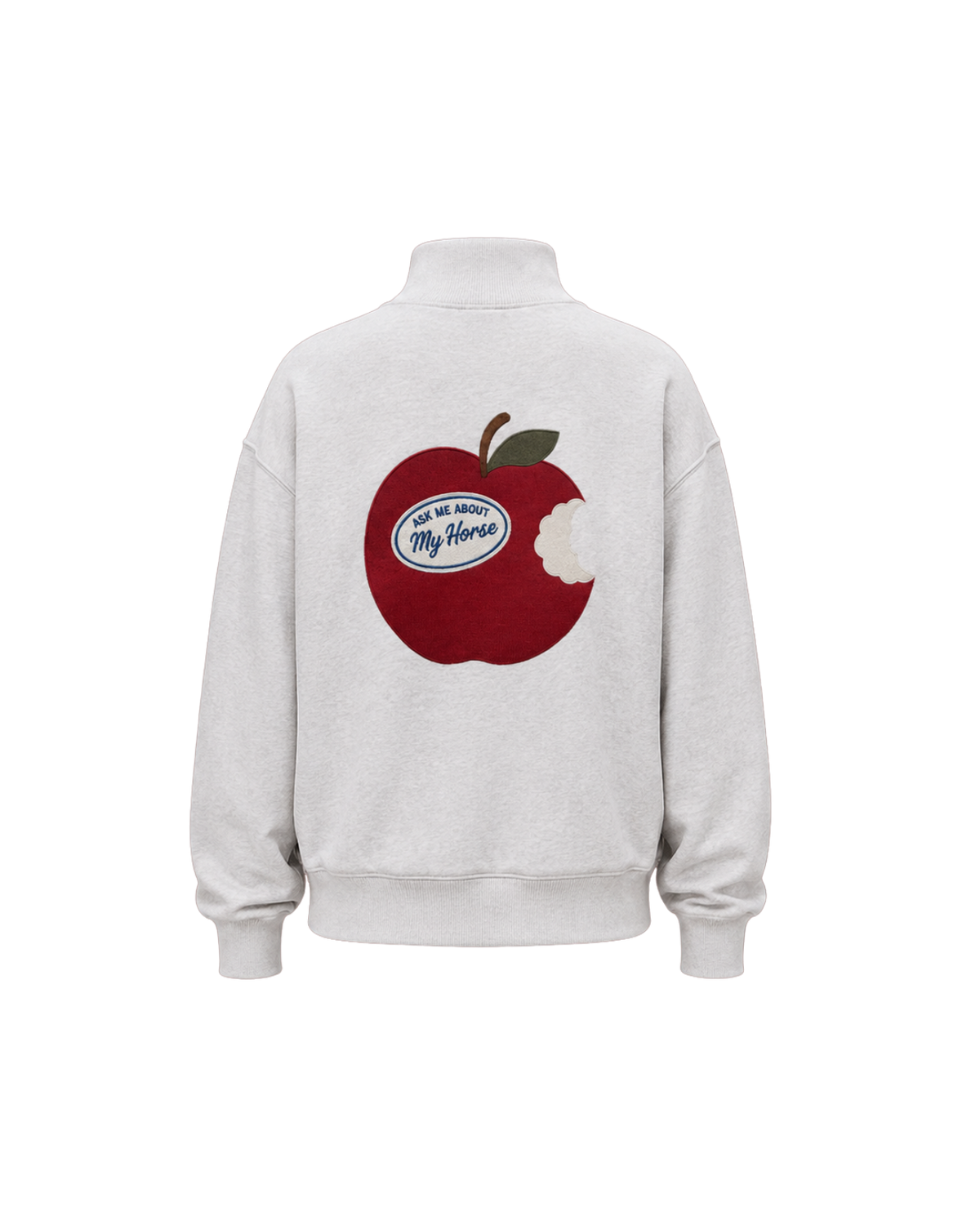 'Ask Me About My Horse' Mock Neck